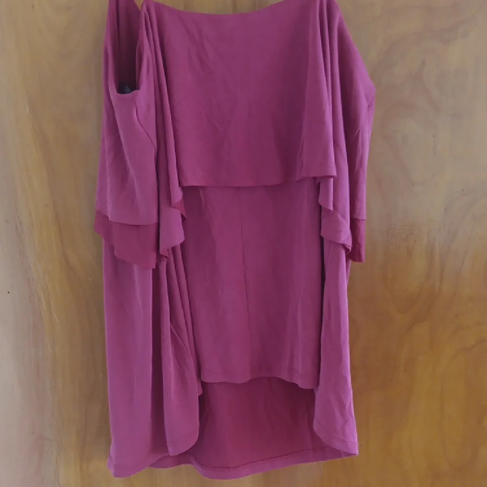 Anthropologie Pink Asymmetrical Tiered Camisole - Picture 5 of 5